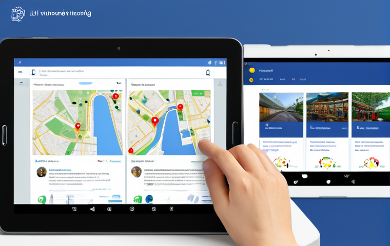 User Interface (UI) Optimization for Technical Knowledge Sharing Platform**
"A clean, modern interface of a knowledge-sharing platform on a tablet device, showing a diverse group of Vietnamese users easily navigating the site. The platform features clear icons, a search bar, and access to articles, videos, and a forum. Safe for work, appropriate content, fully clothed, professional, perfect anatomy, correct proportions, natural pose, well-formed hands, proper finger count, natural body proportions."
**